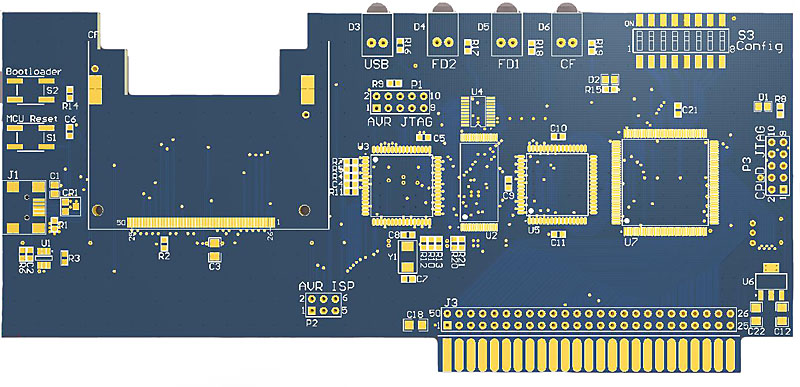 Image of future CFFA3000 PCB